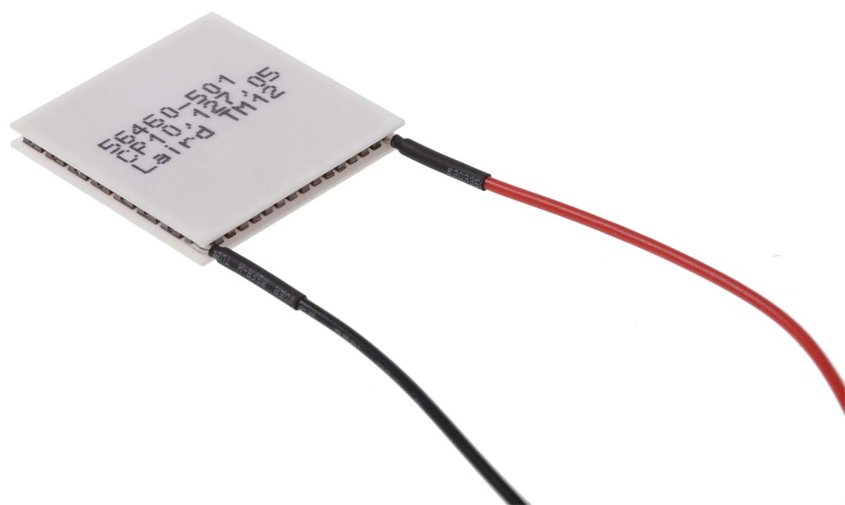 Tark Thermal Solutions Peltier Module,  39.1 W, 3.9 A, 16.4V dc, 29.7 mm x 29.7mm x 3.2 mm