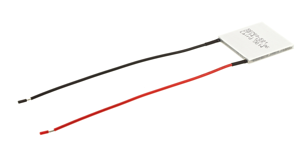 Tark Thermal Solutions Peltier Module,  51.4 W, 6 A, 15.4V, 40 mm x 40mm x 3.8 mm
