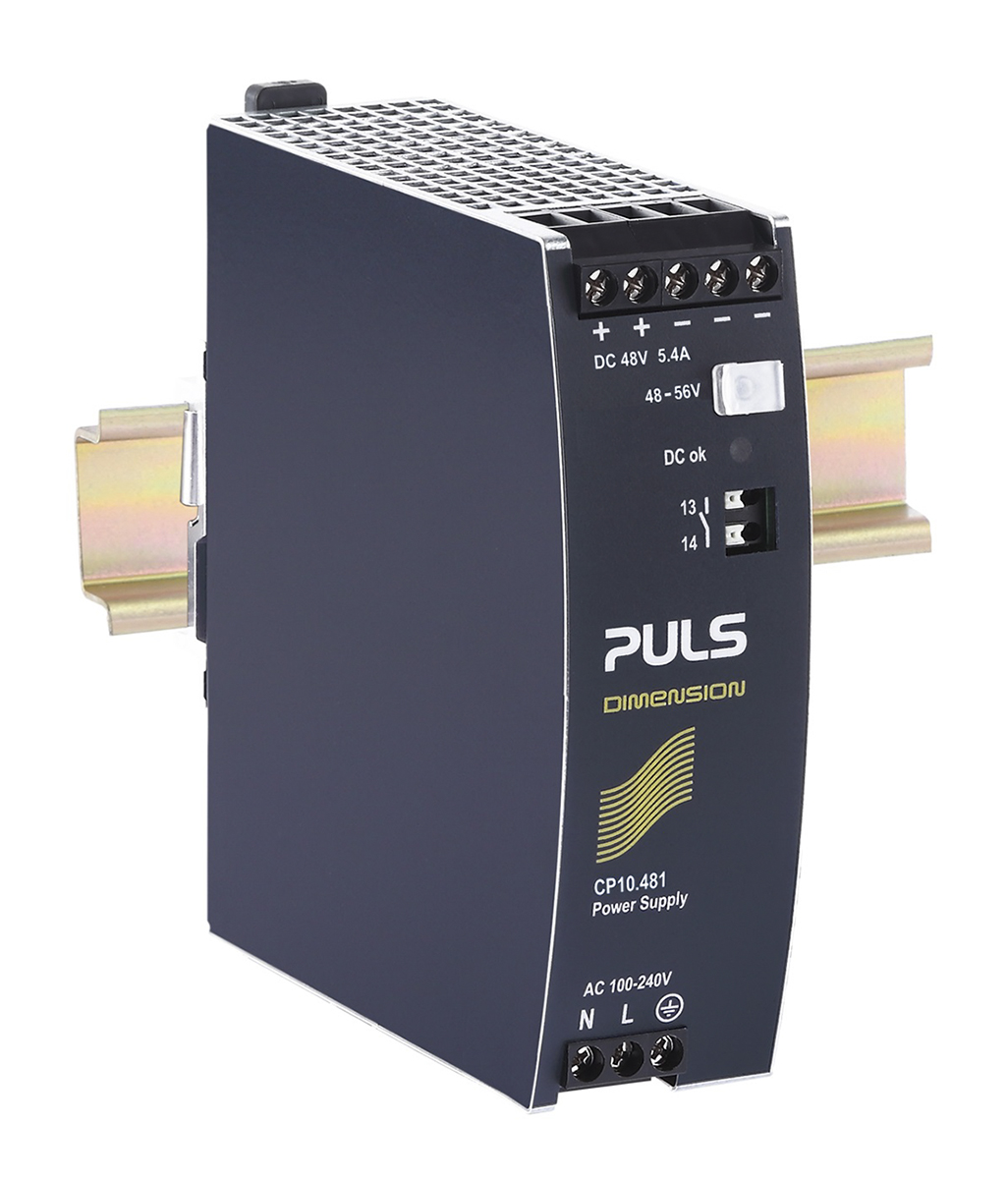 PULS DIMENSION DIN Rail Power Supply 240V ac AC Input 56V dc, 5.4 A Output DC 240 W