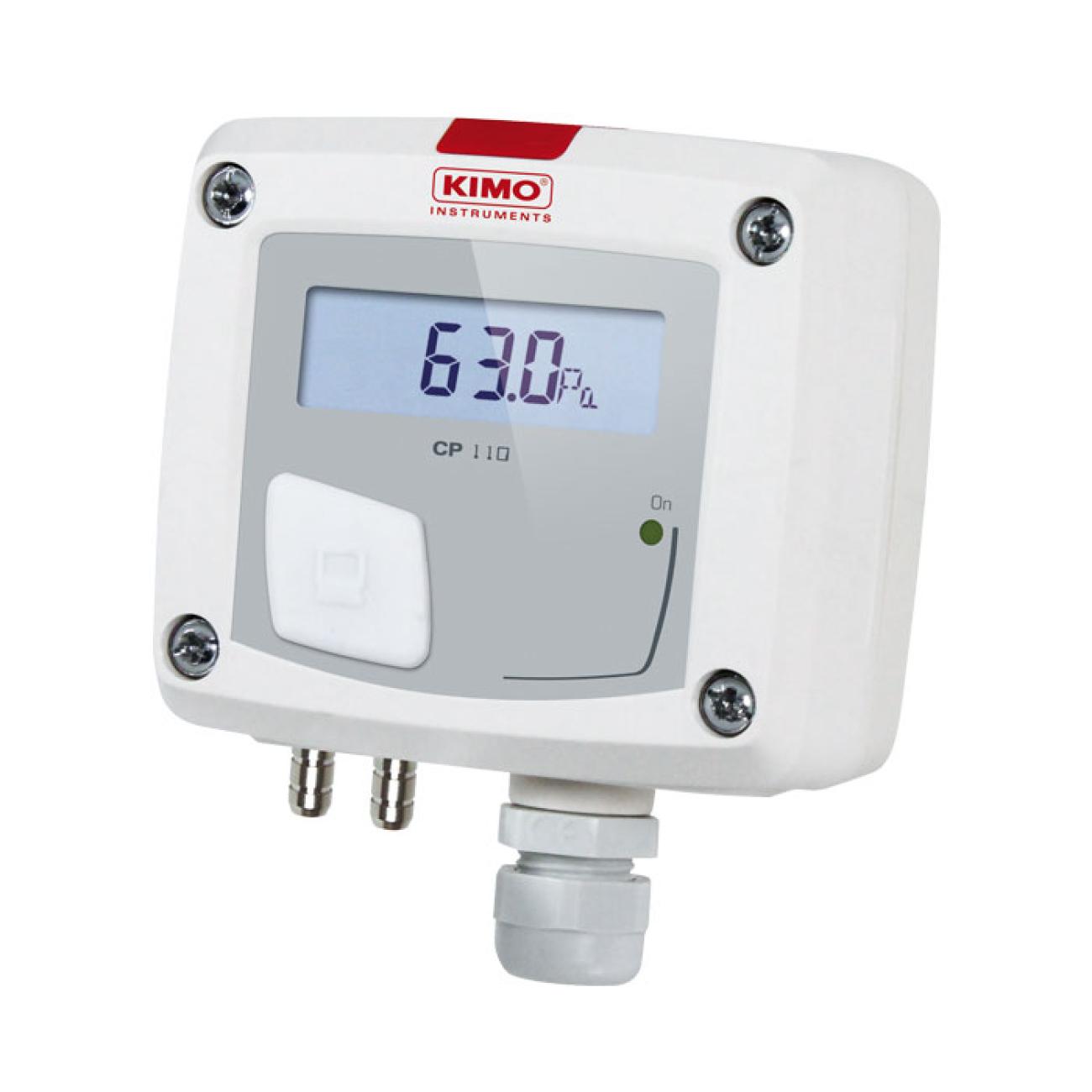 KIMO CP111 Series Pressure Sensor, Analogue Output -100 Pa 100 Pa, Differential Reading