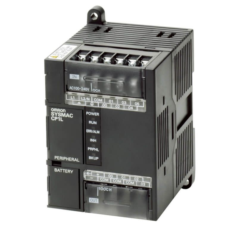 Omron CP1L Series PLC CPU, Transistor Output, 6-Input, DC Input