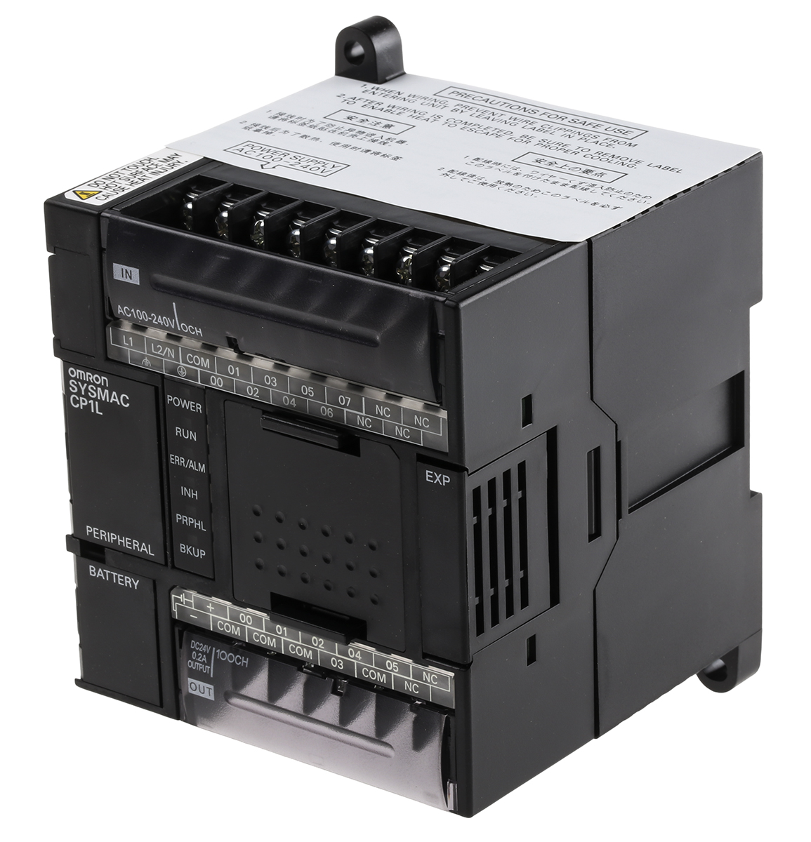 cp1l-l14dr-a Omron CP1L Series PLC CPU, Relay Output, 8-Input, DC Input
