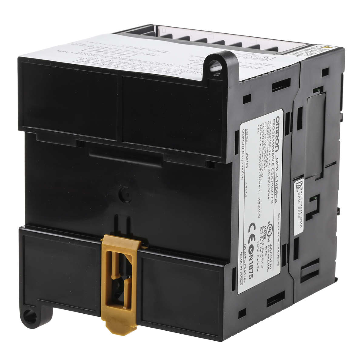 cp1l-l14dr-a Omron CP1L Series PLC CPU, Relay Output, 8-Input, DC Input