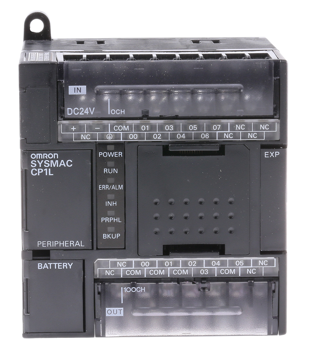 Omron CP1L Series PLC CPU, Relay Output, 8-Input, DC Input