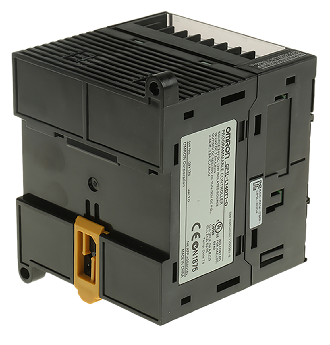 cp1l-l14dt1-d Omron CP1L Series PLC CPU, Transistor Output, 8-Input, DC Input