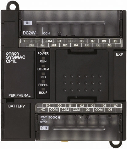Omron CP1L Series PLC CPU, Relay Output, 12-Input, PNP/NPN Input