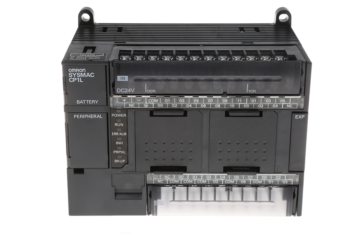 Omron CP1L Series PLC CPU, Relay Output, 18-Input, DC Input