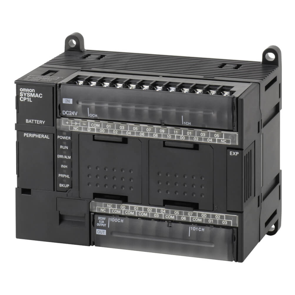 cp1l-m30dr-d Omron CP1L Series PLC CPU, Relay Output, 18-Input, DC Input
