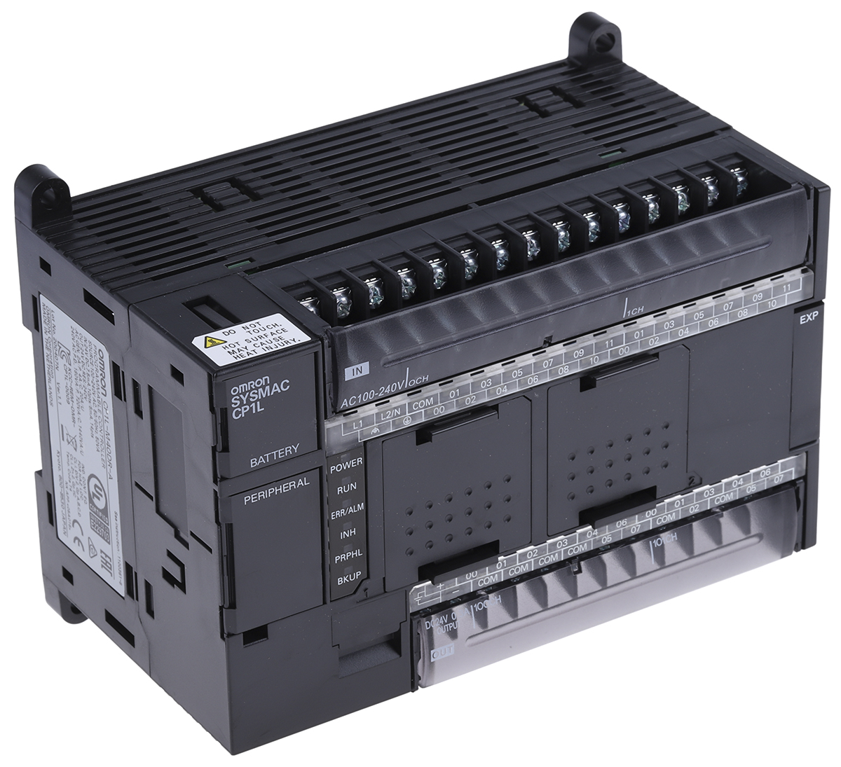 cp1l-m40dr-a Omron CP1L Series PLC CPU, Relay Output, 24-Input, DC Input