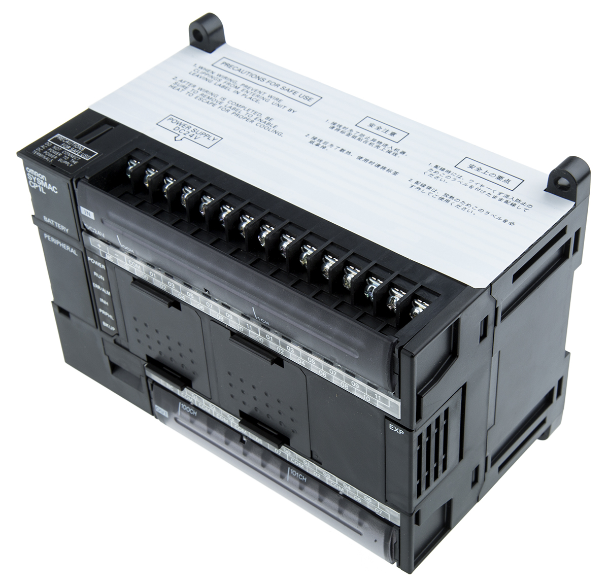 Omron CP1L Series PLC CPU, Transistor Output, 24-Input, DC Input