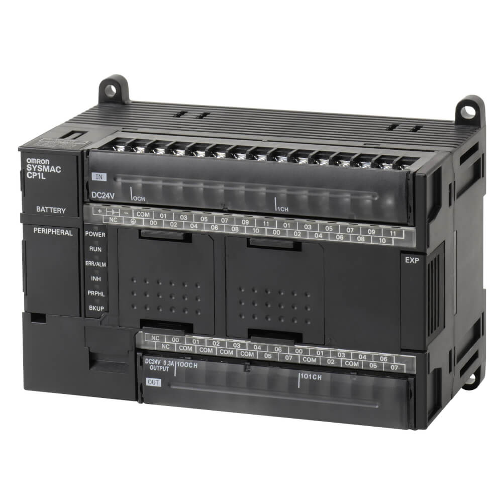 cp1l-m40dt1-d Omron CP1L Series PLC CPU, Transistor Output, 24-Input, DC Input