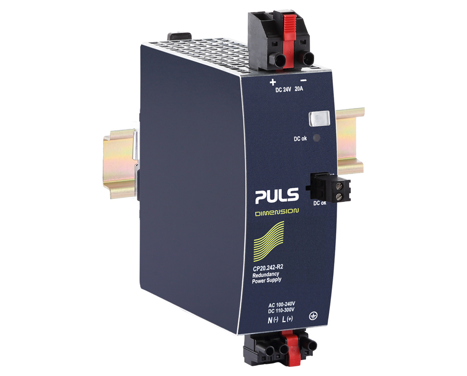 PULS CP20 Power Supply DIN Rail Power Supply 300V ac/dc AC/DC Input 24V, 20 A Output DC 480 W