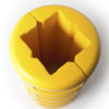 cp200 Addgards Black, Yellow Impact Protector 1000 mm x 600 mm 1000 mm