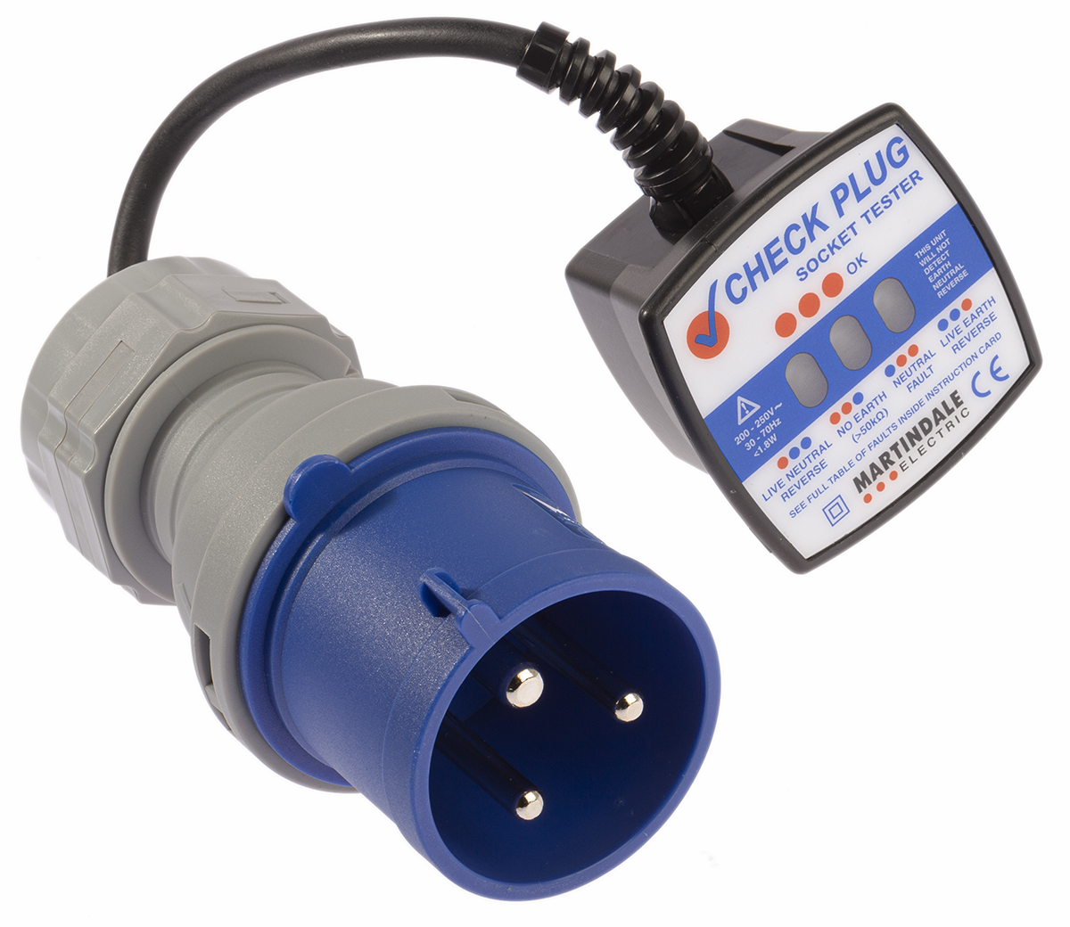 Martindale Socket Tester 230V ac CAT III