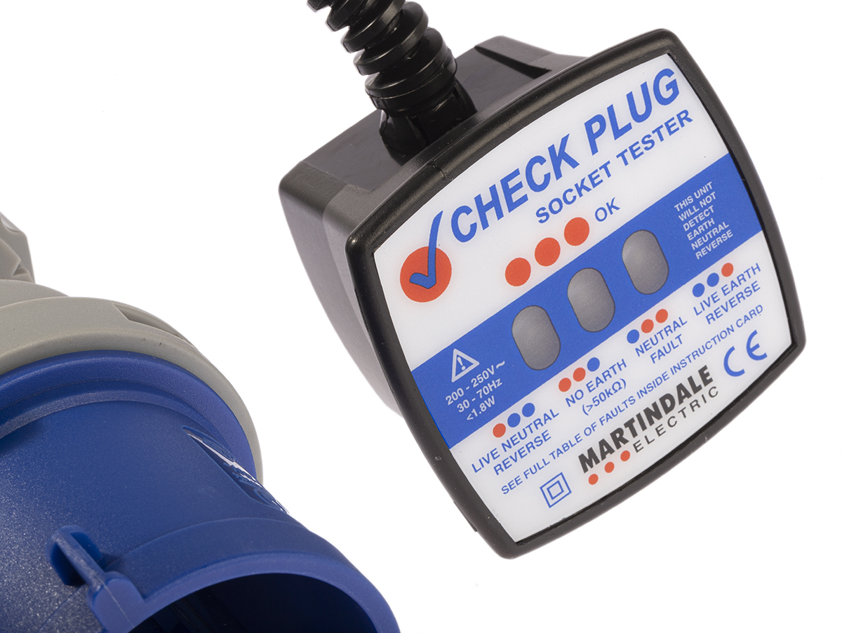 cp20132 Martindale Socket Tester 230V ac CAT III, RSCAL