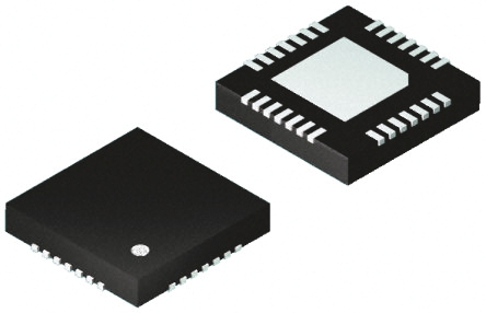 Silicon Labs, Controller IC, 1-Channel 12 Mbps, 3.6V, USB to UART, 3 V, 28-Pin QFN