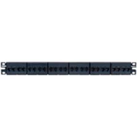 Panduit CP Cat6e RJ45 24 Port Patch Panel, UTP Shielding