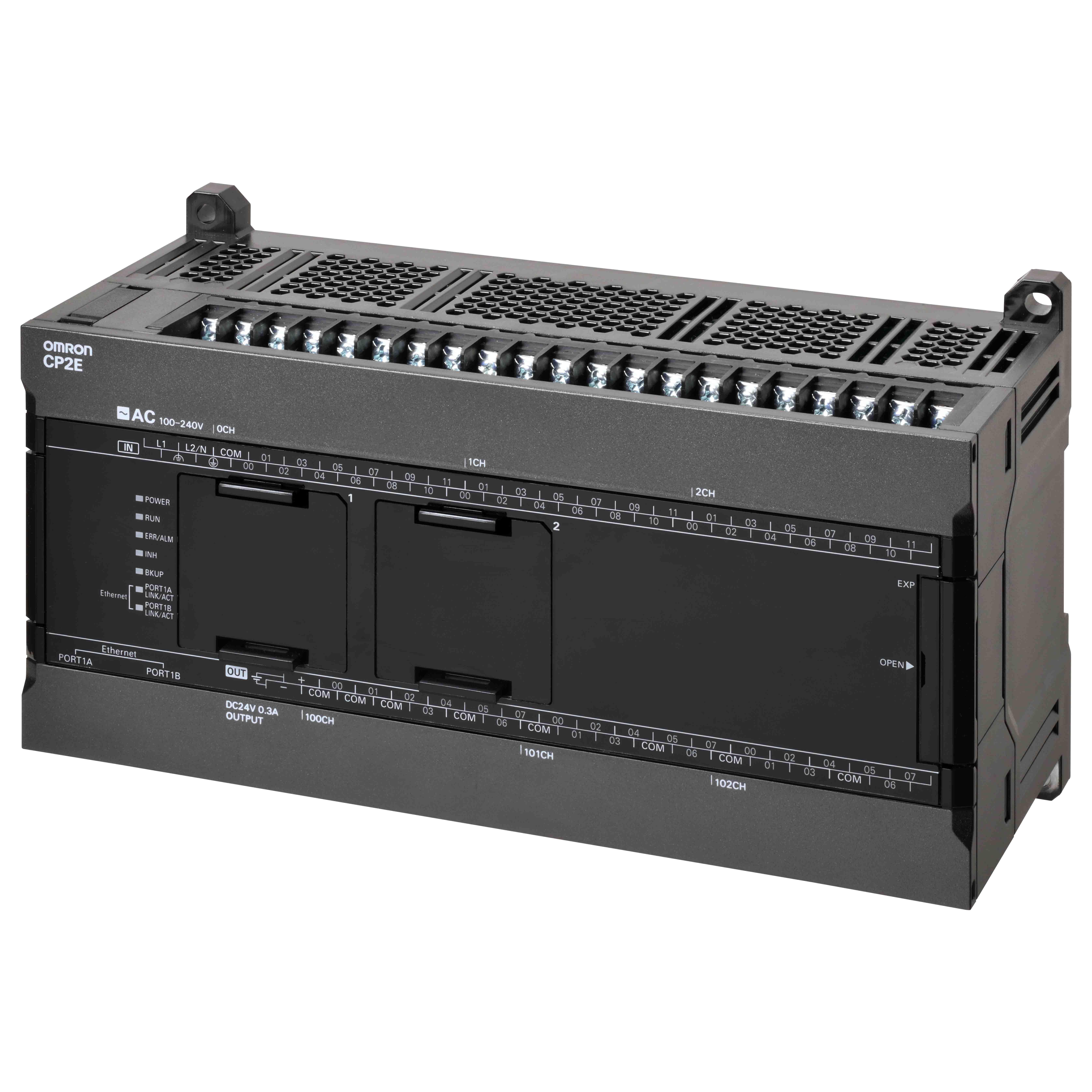 Omron CP2E Series PLC CPU, Relay Output, 36-Input, PNP/NPN Input