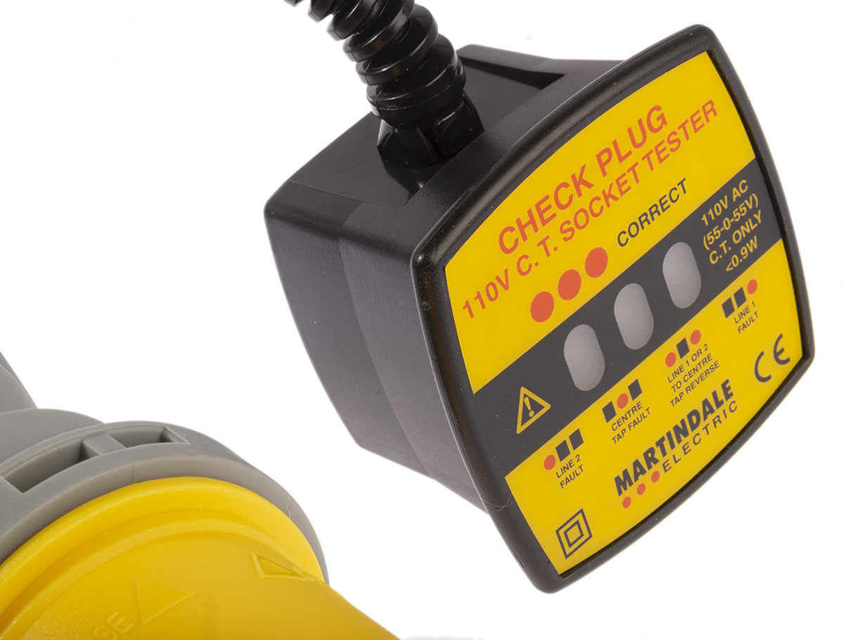 cp30132 Martindale Socket Tester 110V ac CAT II, RSCAL