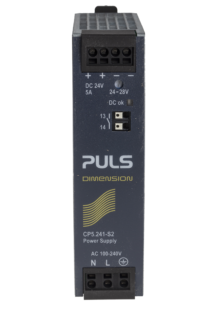 PULS CP DIN Rail Power Supply 150 V dc, 240V ac AC Input 24V dc, 5 A Output DC 120 W