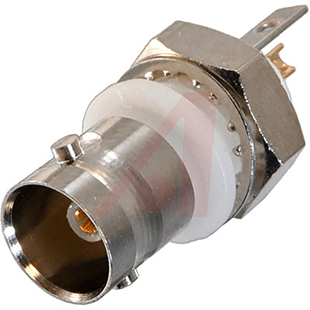 Cinch BNC Series Panel Mount Female BNC, 50 Ω, Straight Body Solder