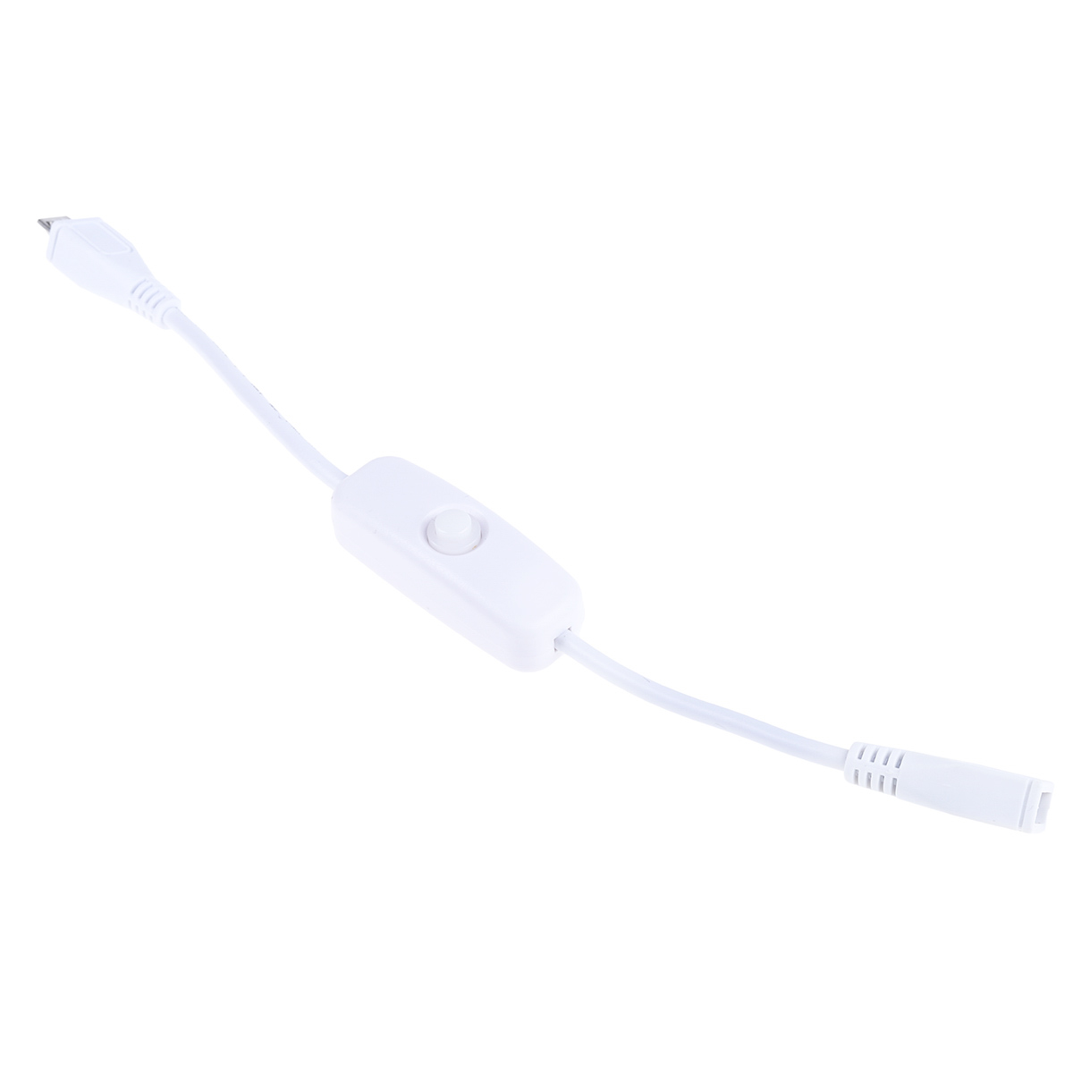 cpal-micro-mf-003 Cable Power  USB 2.0, Male Micro USB Type B to Female Micro USB Type B, White, 200 mm