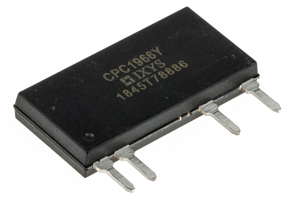 IXYS CPC1966 Series Solid State Relay, 3 A Load, PCB Mount, 240 Vrms Load, 5V Control