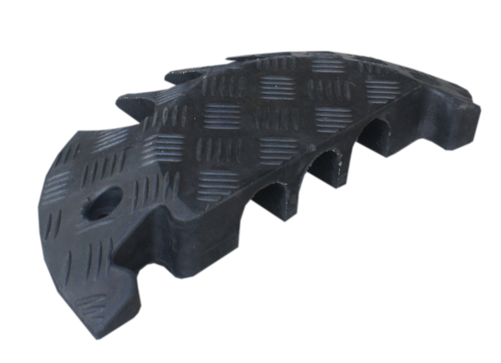 Viso 250 mm Black Cable Cover in Rubber, 65 mm ID