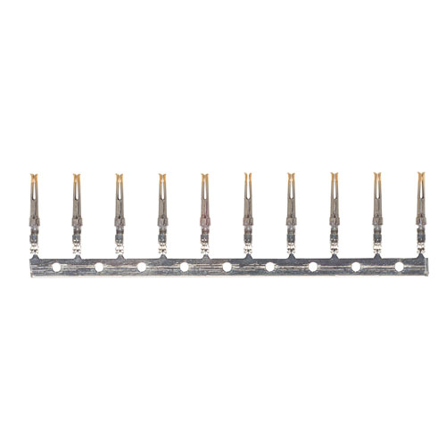 L-Com Male Crimp Circular Connector Contact, Contact Size 24/28 AWG, Wire Size 24AWG, 28 AWG