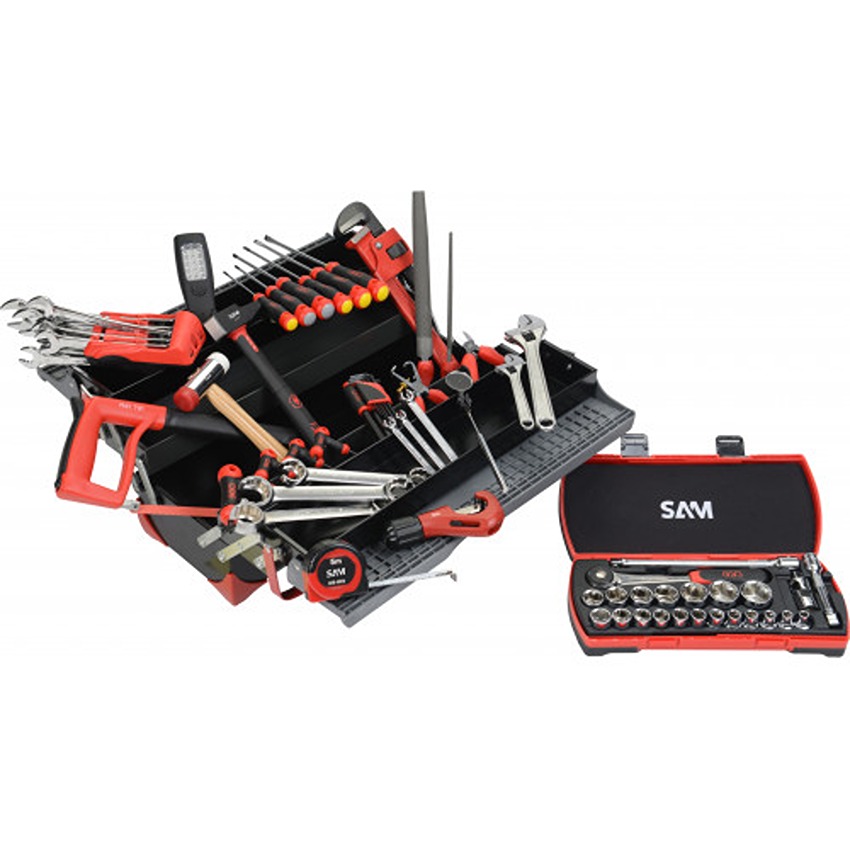 SAM 95 Piece Engineer Tool Kit Tool Kit with Box