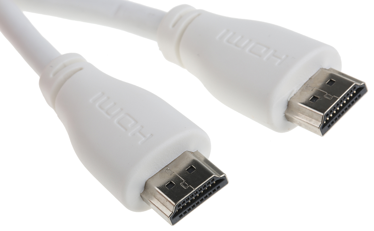 Raspberry Pi 1 m HDMI to HDMI in White