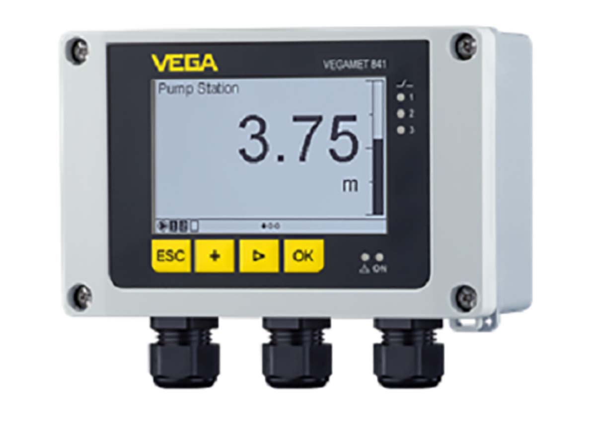 Vega VEGAMET 842 Series Level Controller -, Wall 2 Voltage Input 230V-Rated Analogue
