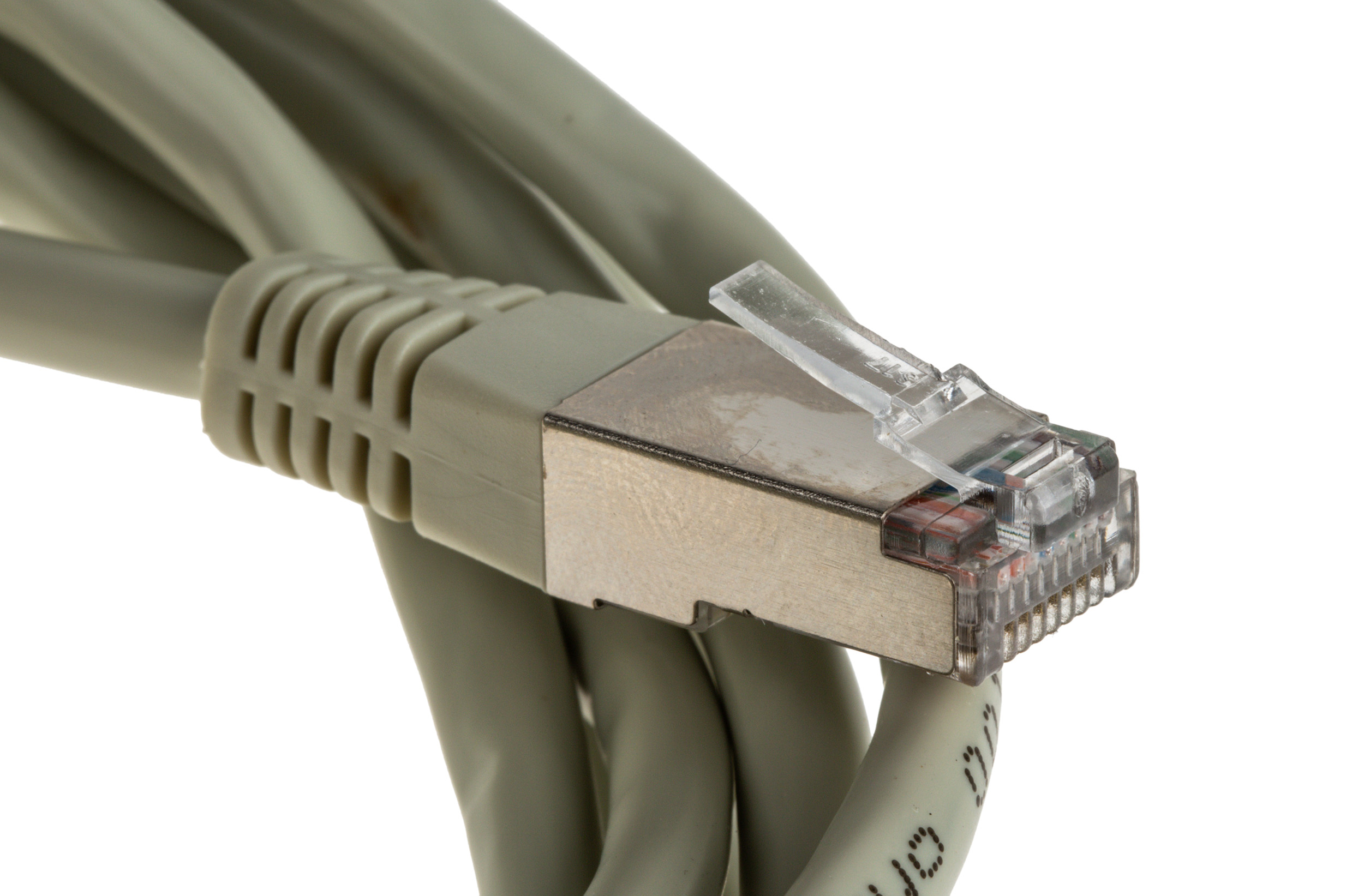 cr503b3 Decelect CR503B, 3 m Cat5 Ethernet Cable, Grey, Shielded Polyvinyl Chloride Sheath