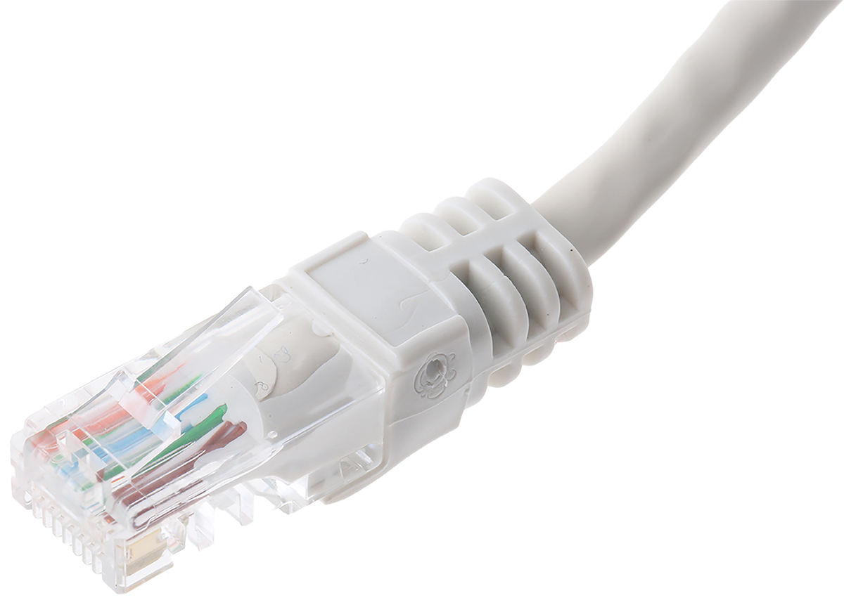Decelect, 10 m Cat5e Ethernet Cable, Grey Polyvinyl Chloride Sheath Unscreened, Unshielded