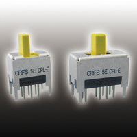 Nidec Components Through Hole Slide Switch DP3T 100 mA Polyamide