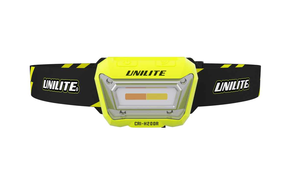 Unilite CRI-H200R LED Head Torch 200 lm 27 m