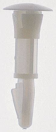 Essentra CRLCBSR-8-01 12.7 mm High 24.2 mm High Nylon PCB Support Pillar for 4 mm PCB Hole, 10 mm
