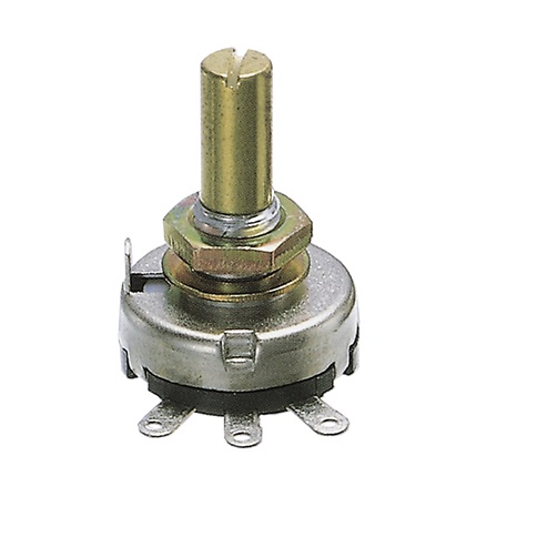 Nidec Components CRV16 10 kΩ Rotary Potentiometer 1-Turns 1-Gang, CRV16-00-103