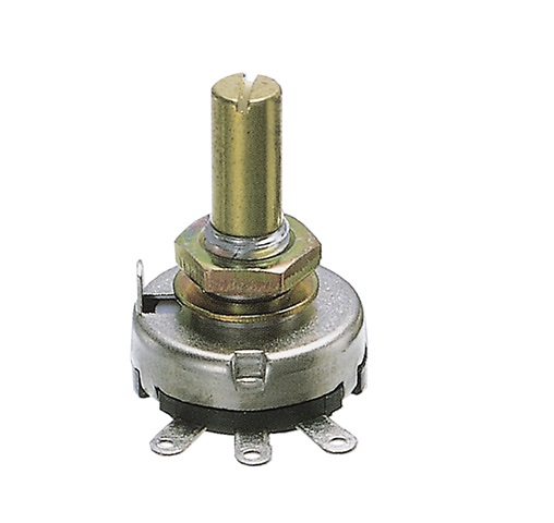 Nidec Components CRV16 5 kΩ Rotary Potentiometer 1-Turns 1-Gang