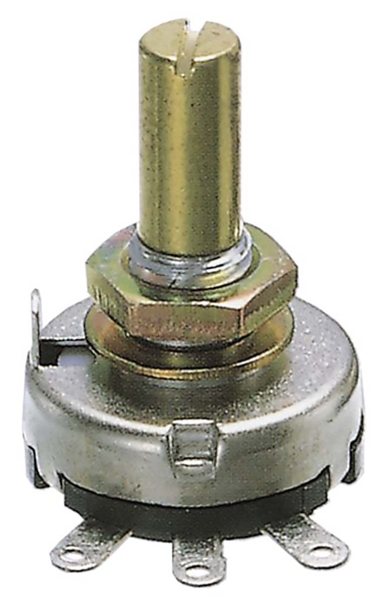 Nidec Components CRV16 5 kΩ Rotary Potentiometer 1-Turns 1-Gang Panel