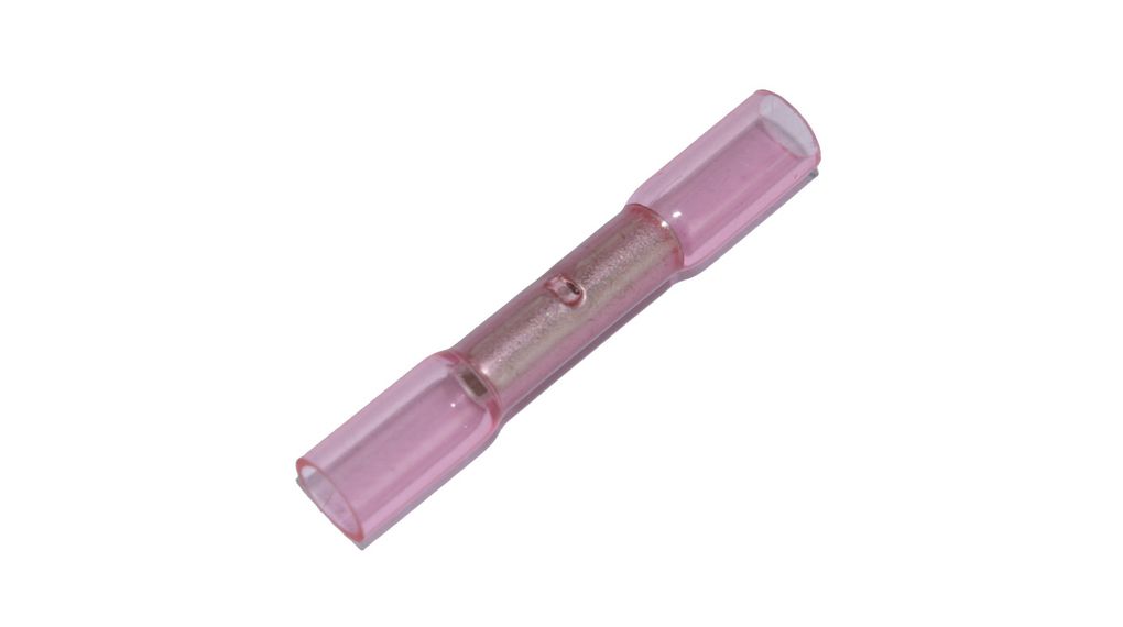NEMIQ Red Polyamide Solder Sleeve 36mm Length 3 mm Cable Diameter 1.5 mm Cable Diameter