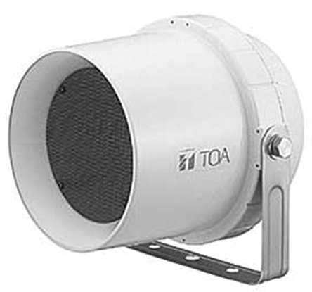 TOA 6W CS-64 White Horn Speaker 13 kHz, 130 Hz, IP64