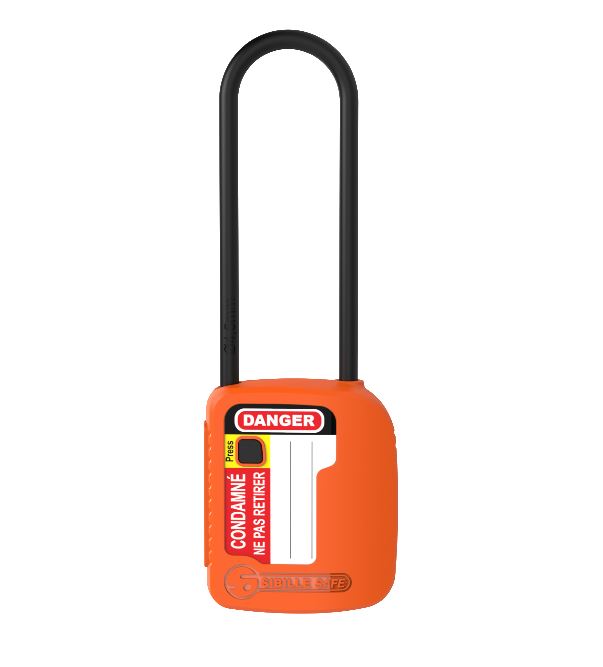 Penta Keyed Metal, Composite Padlock Weatherproof, 4 mm Shackle, 46 mm Body