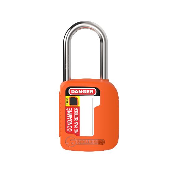 Penta Keyed Metal, Composite Padlock Weatherproof, 6 mm Shackle, 46 mm Body
