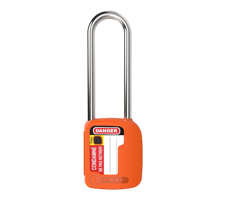 Penta Keyed Metal, Composite Padlock Weatherproof, 6 mm Shackle, 46 mm Body