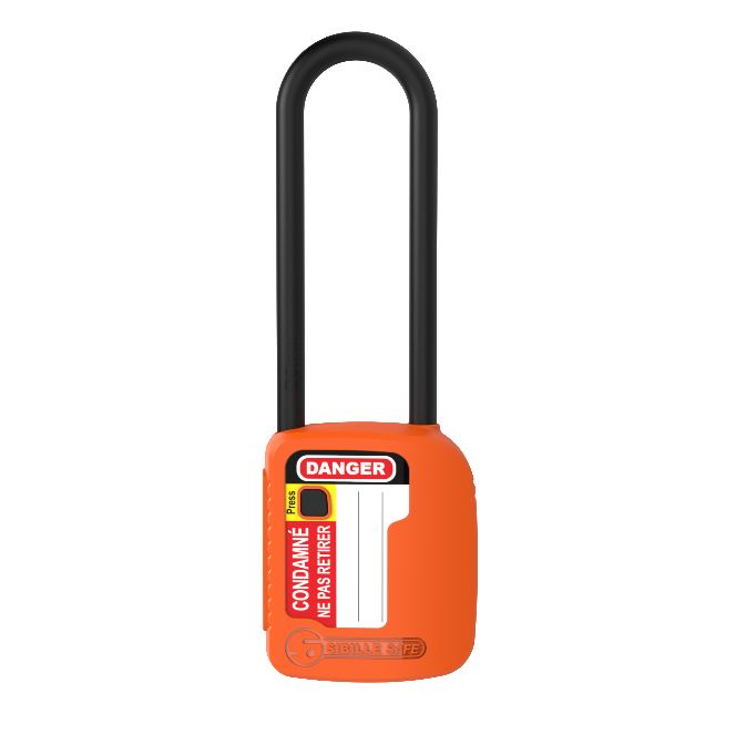 Penta Keyed Metal, Composite Padlock Weatherproof, 6 mm Shackle, 46 mm Body