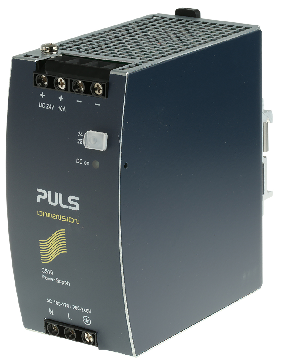 PULS DIMENSION Switched Mode DIN Rail Power Supply 120V ac AC Input 28V dc, 10 A Output DC 240 W