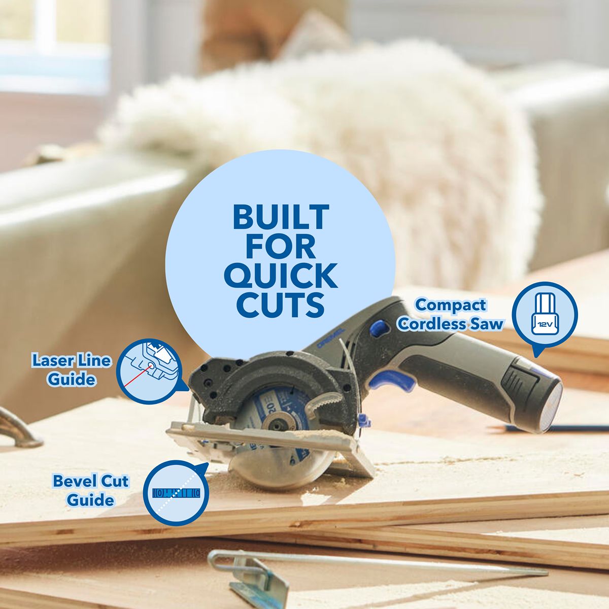 cs12v Dremel CS 12V 85 mm, BS1362, BS1363