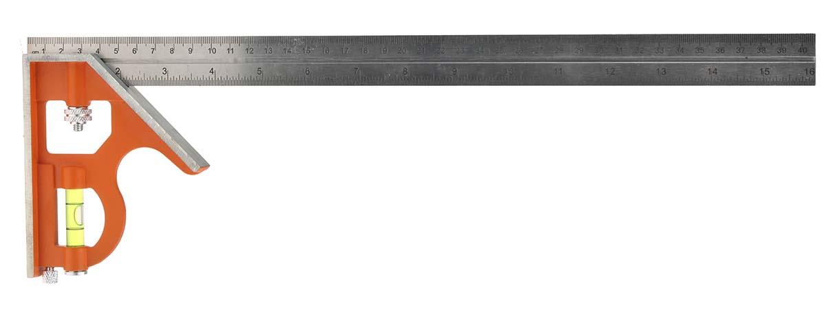 cs400 Bahco 407 mm Combination Square, Stainless Steel