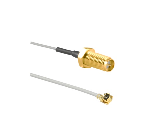 Linx CSI-RGFI-100 Series Coaxial Cable RP-SMA to UFL, 200 mm 50 Ω